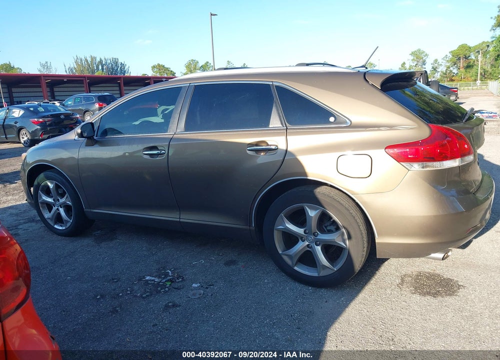 2009 TOYOTA VENZA VIN: 4T3ZK11A89U013294