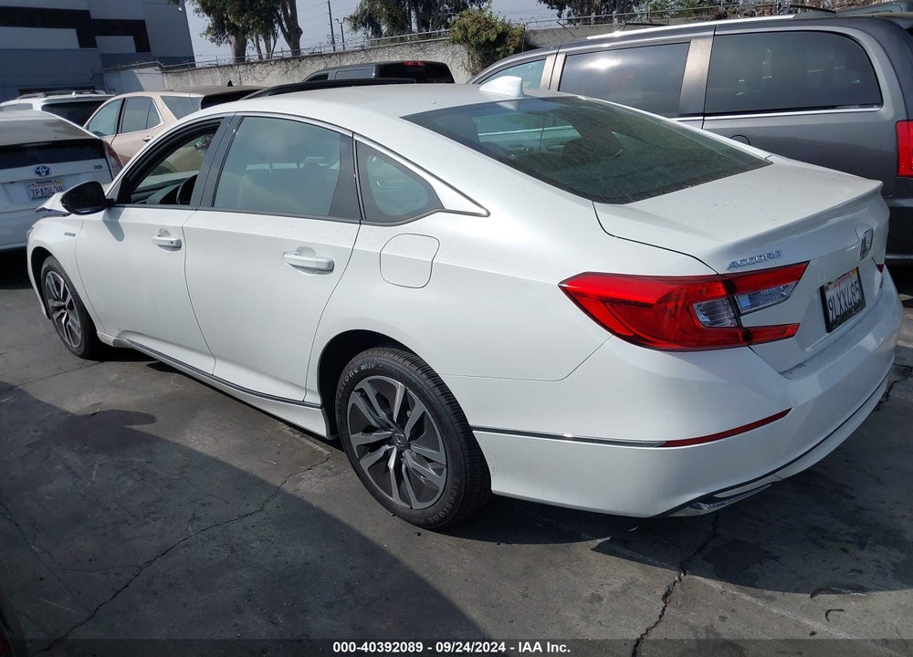 2020 HONDA ACCORD HYBRID EX-L VIN: 1HGCV3F58LA007524