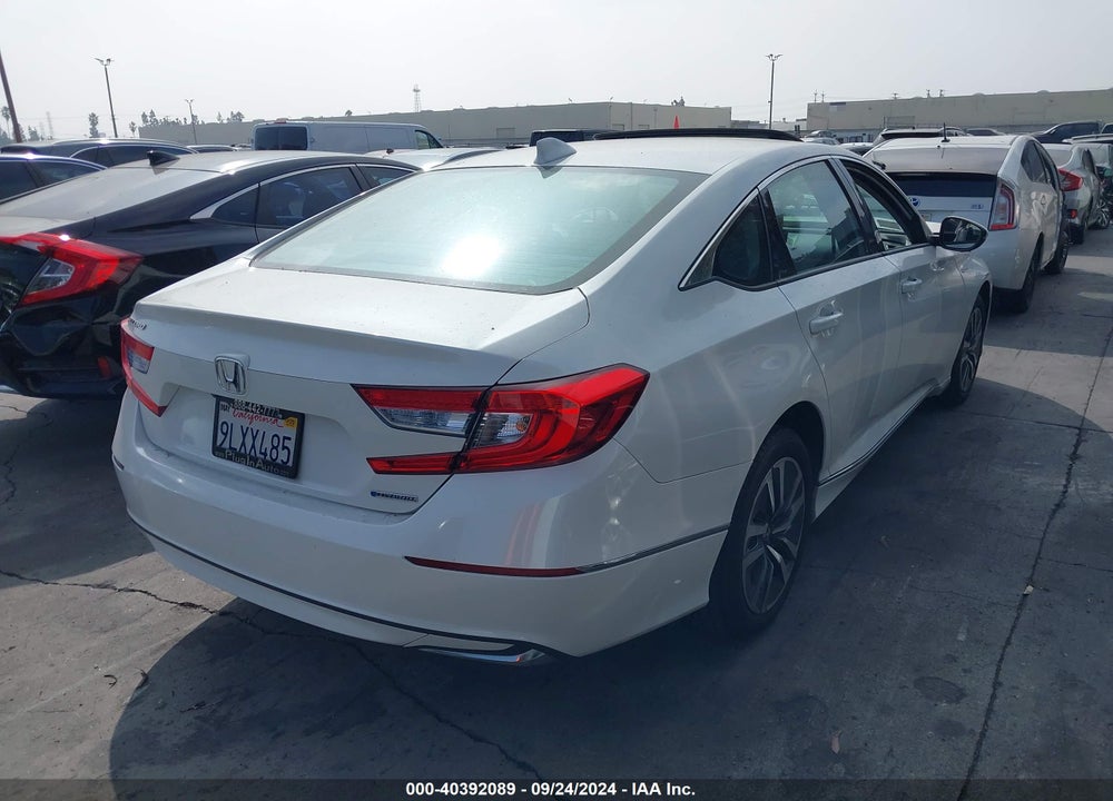 2020 HONDA ACCORD HYBRID EX-L VIN: 1HGCV3F58LA007524
