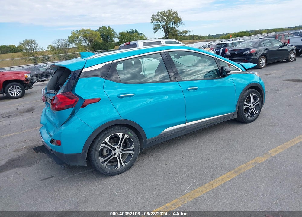 2021 CHEVROLET BOLT EV FWD PREMIER VIN: 1G1FZ6S09M4102114