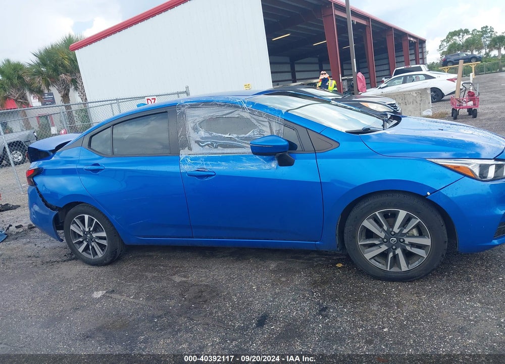 2021 NISSAN VERSA SV XTRONIC CVT VIN: 3N1CN8EV8ML852173