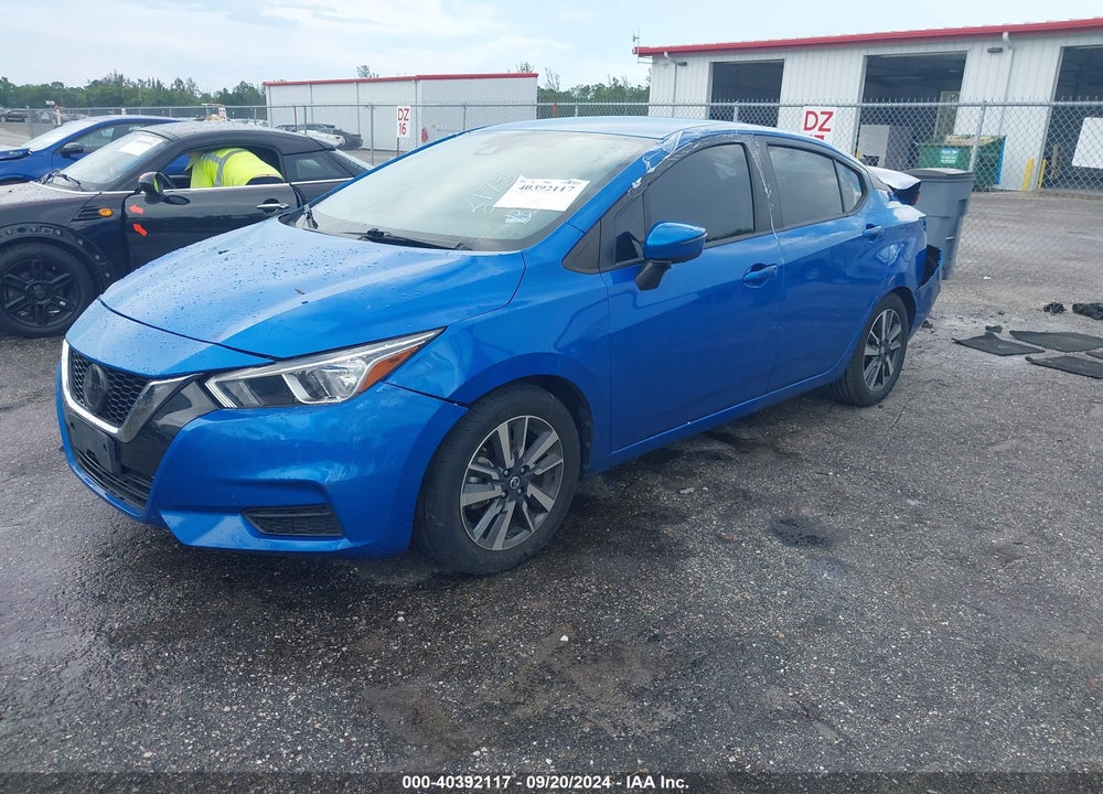 2021 NISSAN VERSA SV XTRONIC CVT VIN: 3N1CN8EV8ML852173