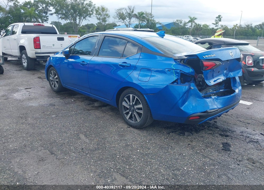 2021 NISSAN VERSA SV XTRONIC CVT VIN: 3N1CN8EV8ML852173