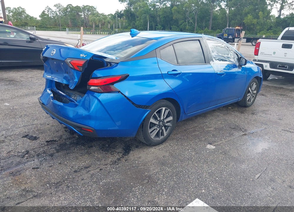 2021 NISSAN VERSA SV XTRONIC CVT VIN: 3N1CN8EV8ML852173