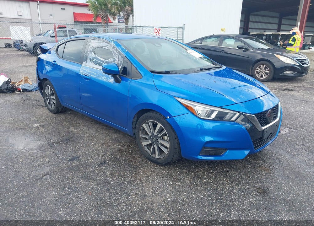 2021 NISSAN VERSA SV XTRONIC CVT VIN: 3N1CN8EV8ML852173