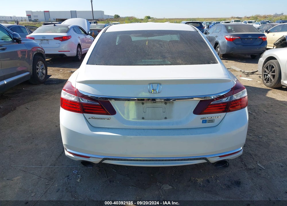 2017 HONDA ACCORD SPORT VIN: 1HGCR2F55HA001587