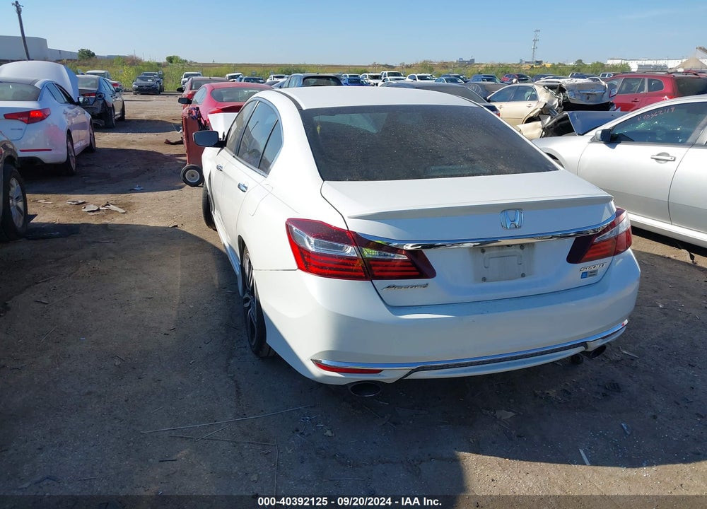 2017 HONDA ACCORD SPORT VIN: 1HGCR2F55HA001587