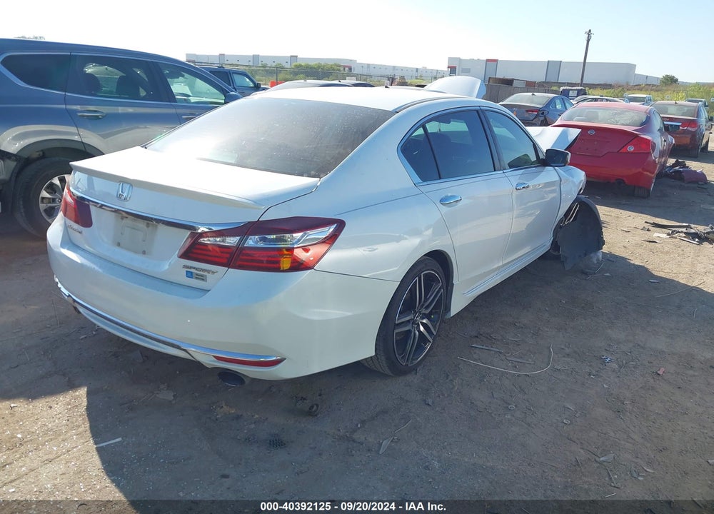 2017 HONDA ACCORD SPORT VIN: 1HGCR2F55HA001587