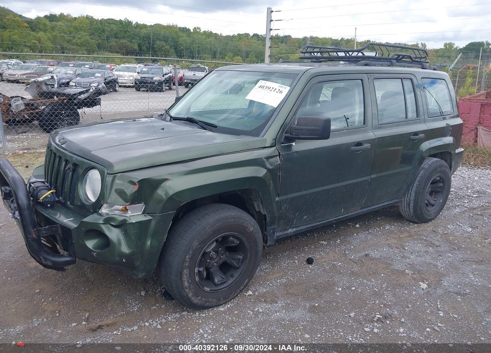 2008 JEEP PATRIOT SPORT VIN: 1J8FT28W78D752782