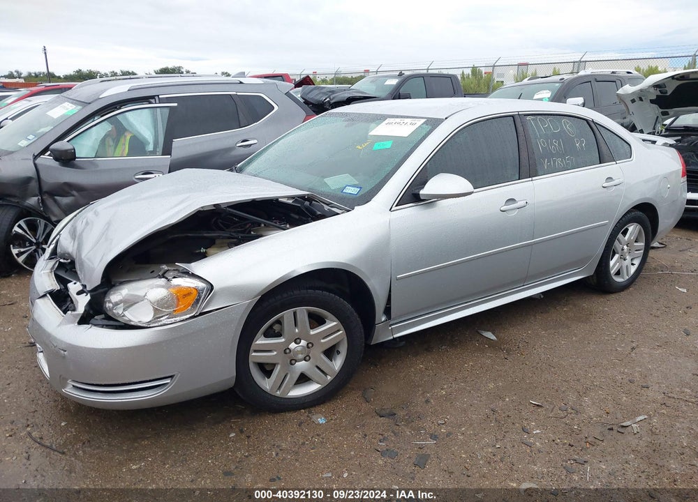 2013 CHEVROLET IMPALA LT VIN: 2G1WB5E30D1178157