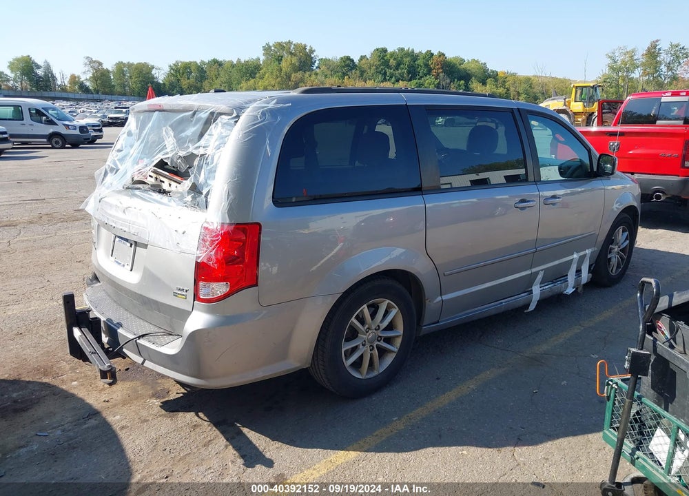 2016 DODGE GRAND CARAVAN SXT VIN: 2C4RDGCG2GR374736