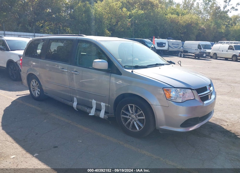2016 DODGE GRAND CARAVAN SXT VIN: 2C4RDGCG2GR374736