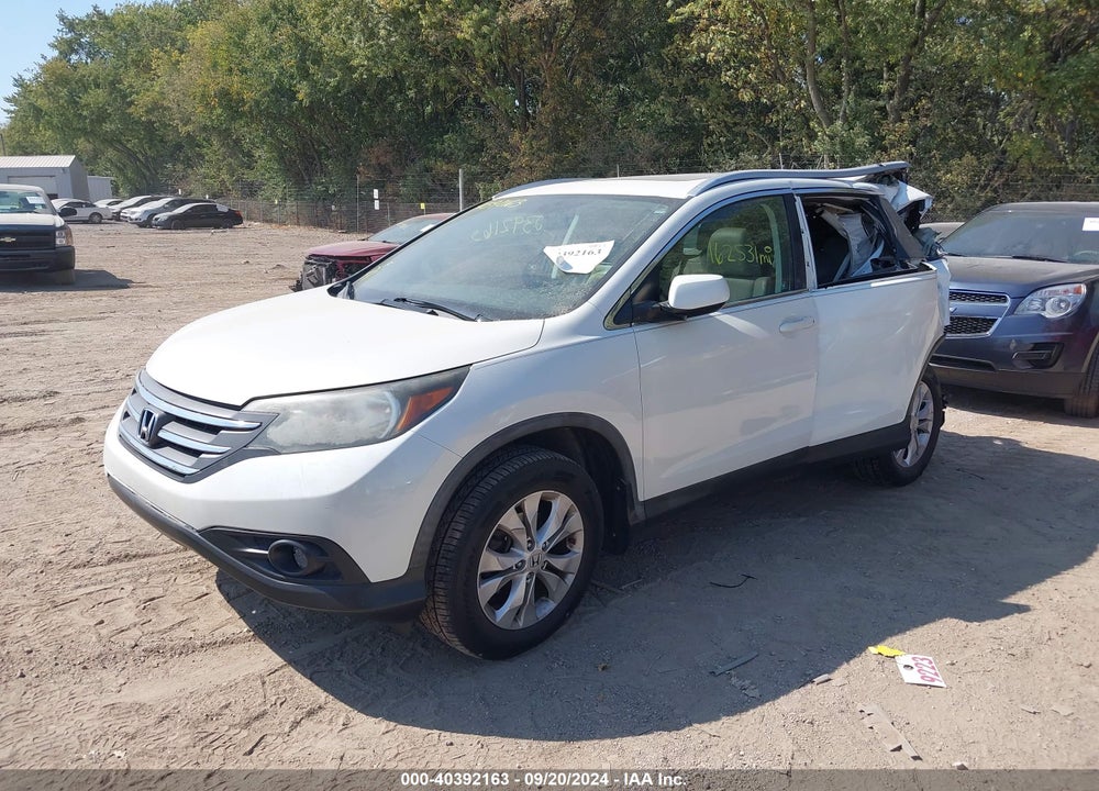2012 HONDA CR-V EX-L VIN: 5J6RM4H71CL052934