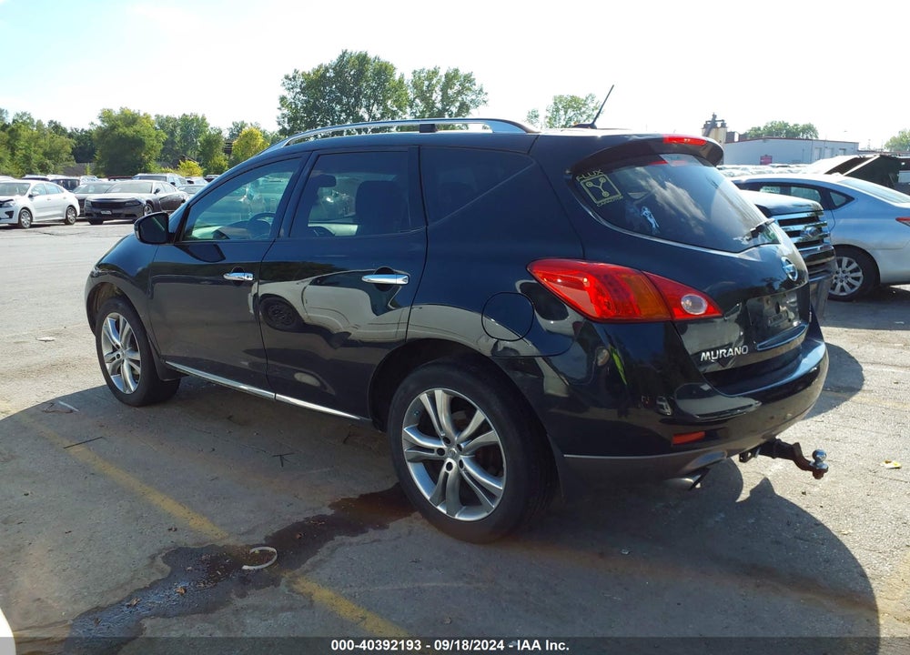 2010 NISSAN MURANO LE VIN: JN8AZ1MW6AW130320