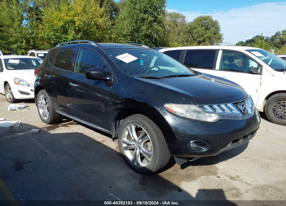 2010 NISSAN MURANO LE VIN: JN8AZ1MW6AW130320