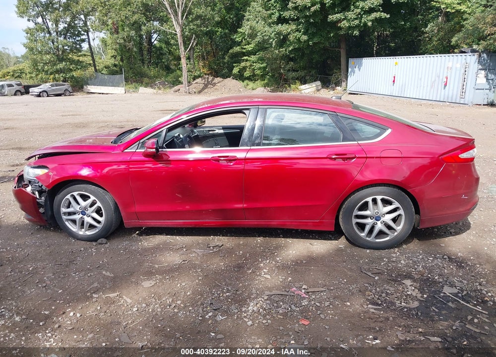 2016 FORD FUSION SE VIN: 3FA6P0H70GR116824