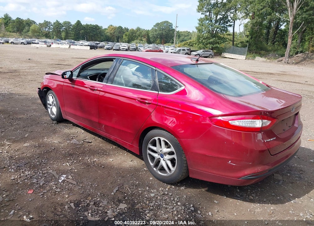 2016 FORD FUSION SE VIN: 3FA6P0H70GR116824
