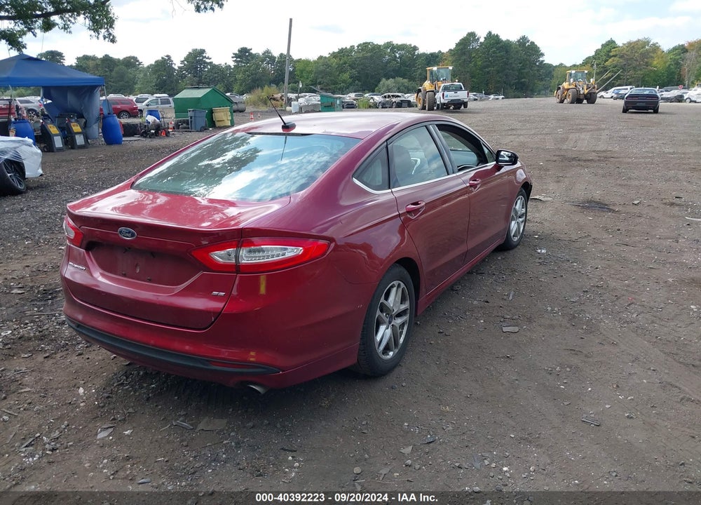 2016 FORD FUSION SE VIN: 3FA6P0H70GR116824