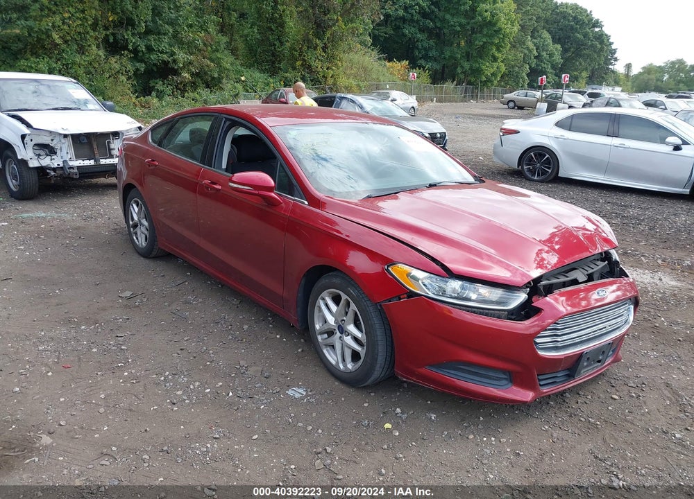2016 FORD FUSION SE VIN: 3FA6P0H70GR116824