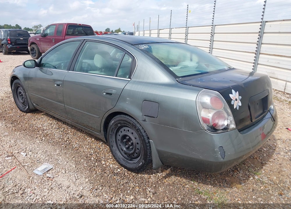2005 NISSAN ALTIMA 2.5 S VIN: 1N4AL11D55N453565