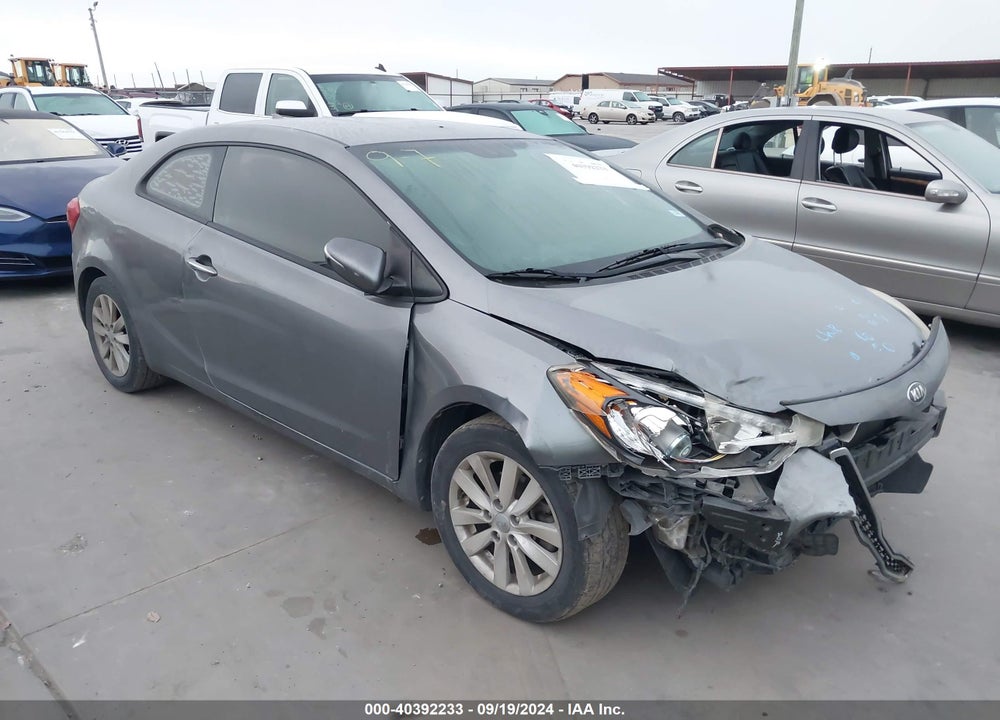 2016 KIA FORTE KOUP EX VIN: KNAFX6A88G5572523