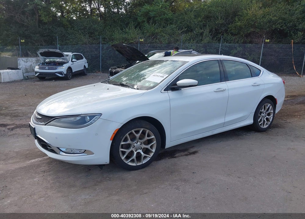 2016 CHRYSLER 200 C VIN: 1C3CCCEG0GN100693
