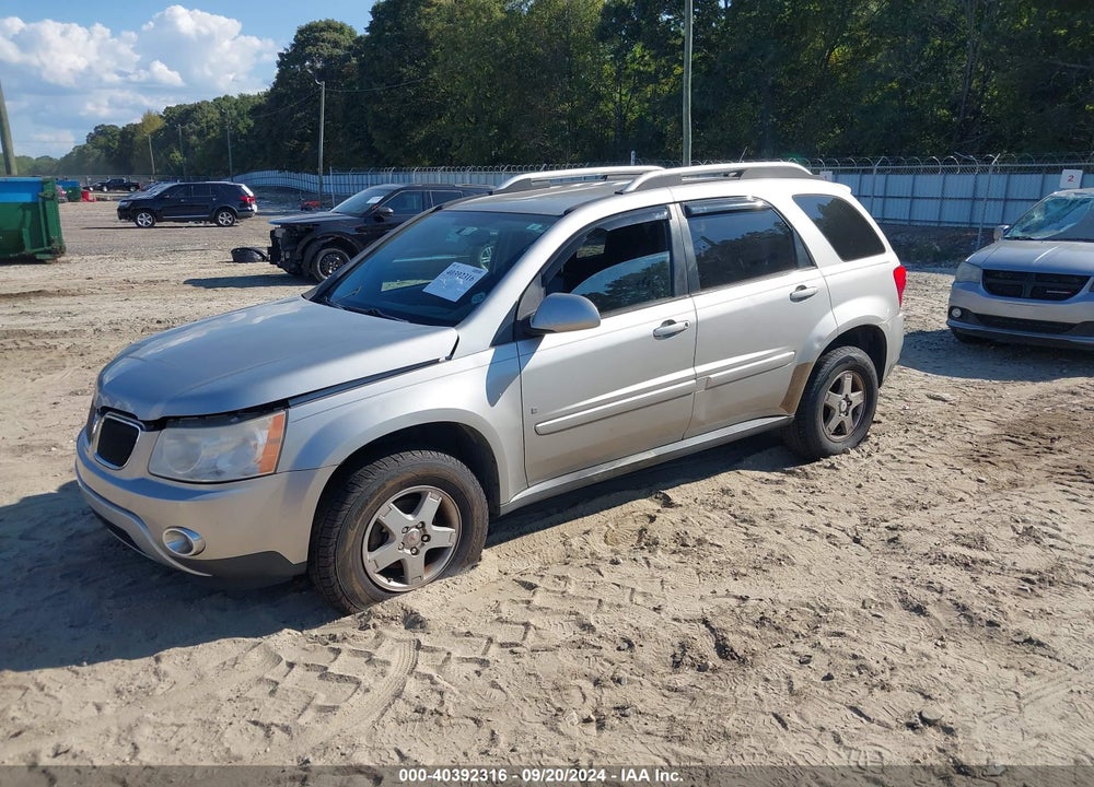 2007 PONTIAC TORRENT VIN: 2CKDL63F476048882
