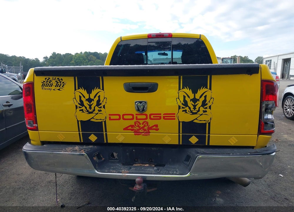2006 DODGE RAM 1500 SLT VIN: 1D7HA18NX6J239313