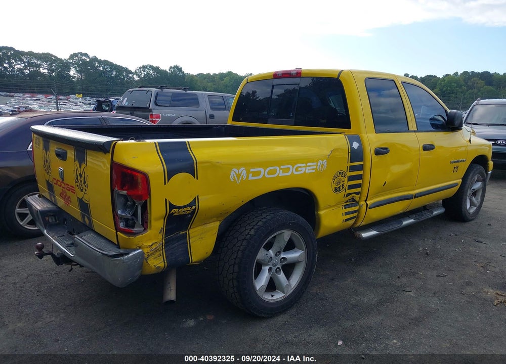 2006 DODGE RAM 1500 SLT VIN: 1D7HA18NX6J239313