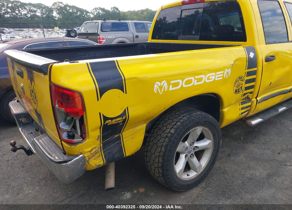2006 DODGE RAM 1500 SLT VIN: 1D7HA18NX6J239313