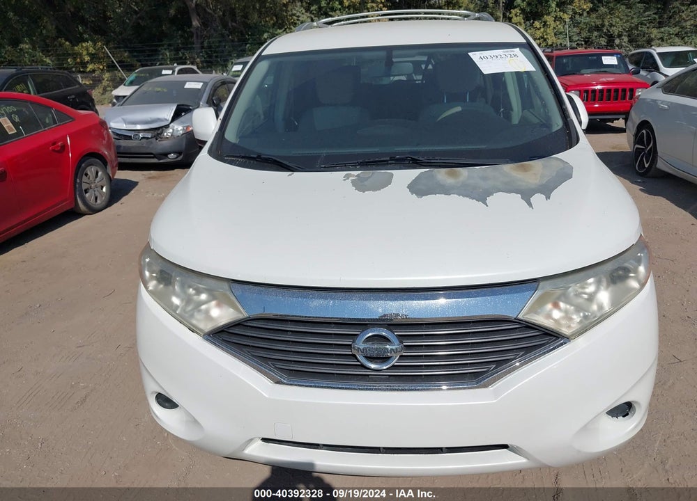 2012 NISSAN QUEST S VIN: JN8AE2KP2C9036000