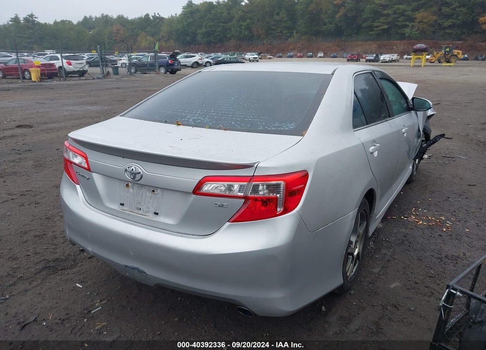 2013 TOYOTA CAMRY SE VIN: 4T1BF1FK1DU662007