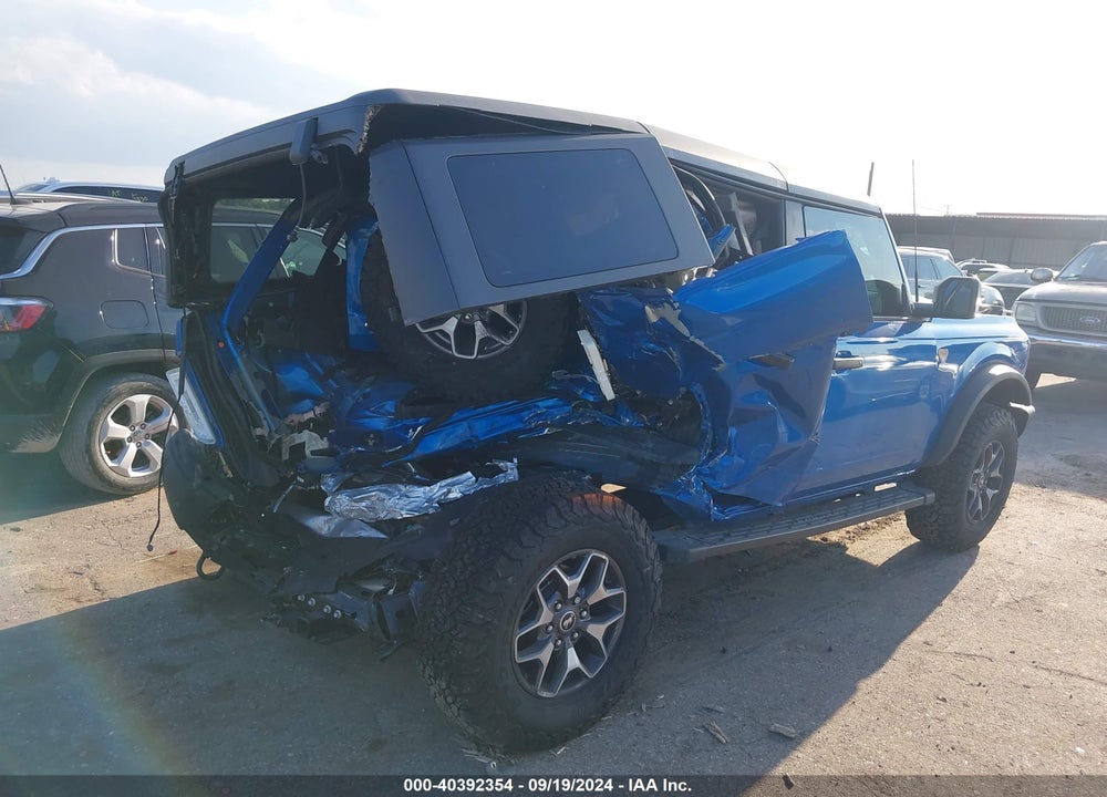 2023 FORD BRONCO BADLANDS VIN: 1FMEE5DPXPLB73606