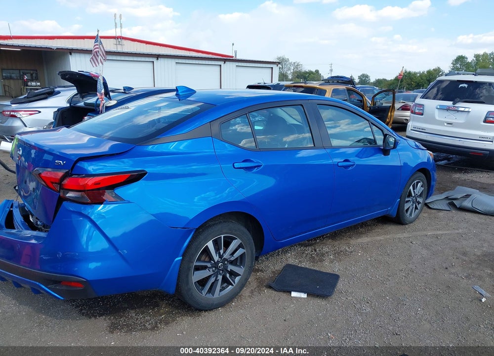 2021 NISSAN VERSA SV XTRONIC CVT VIN: 3N1CN8EV6ML846226