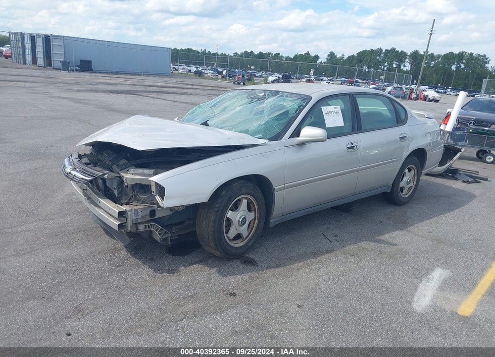 2005 CHEVROLET IMPALA VIN: 2G1WF52E159240310
