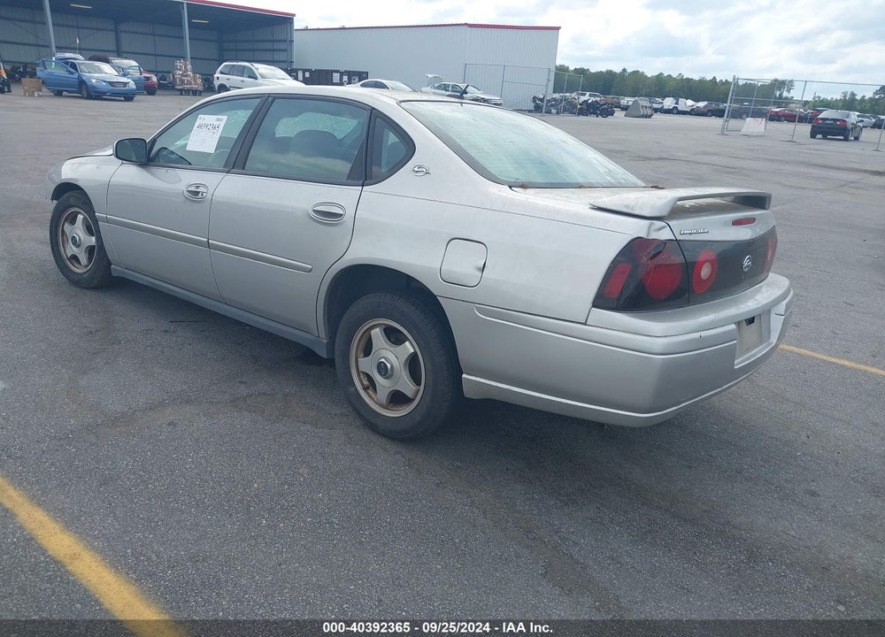 2005 CHEVROLET IMPALA VIN: 2G1WF52E159240310