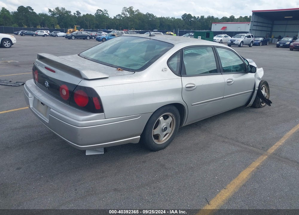 2005 CHEVROLET IMPALA VIN: 2G1WF52E159240310