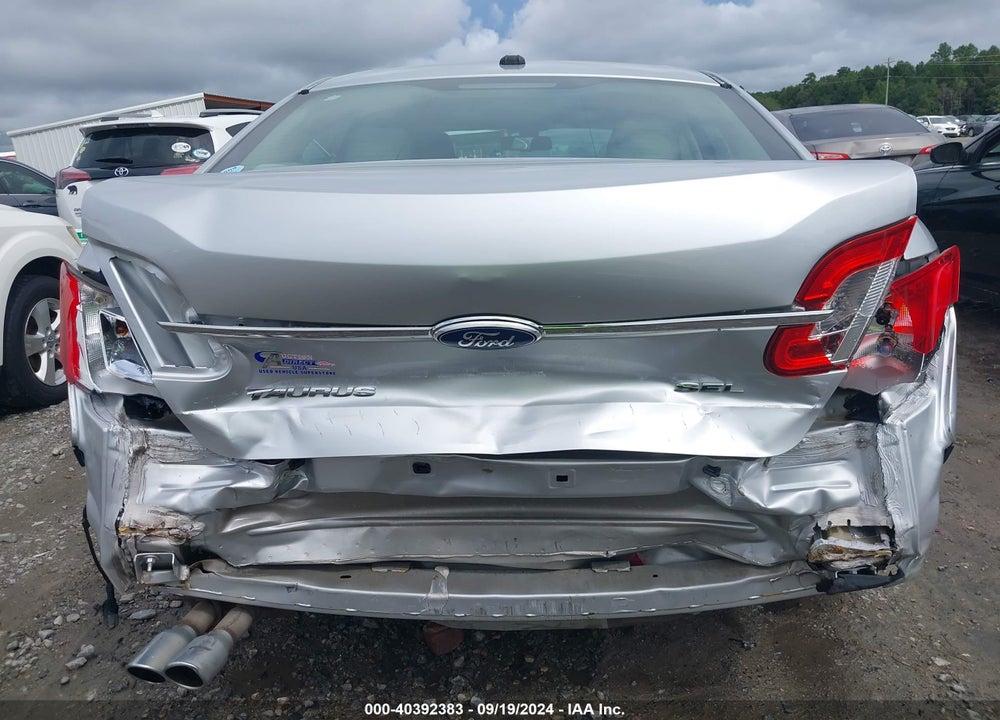 2012 FORD TAURUS SEL VIN: 1FAHP2EW2CG124456