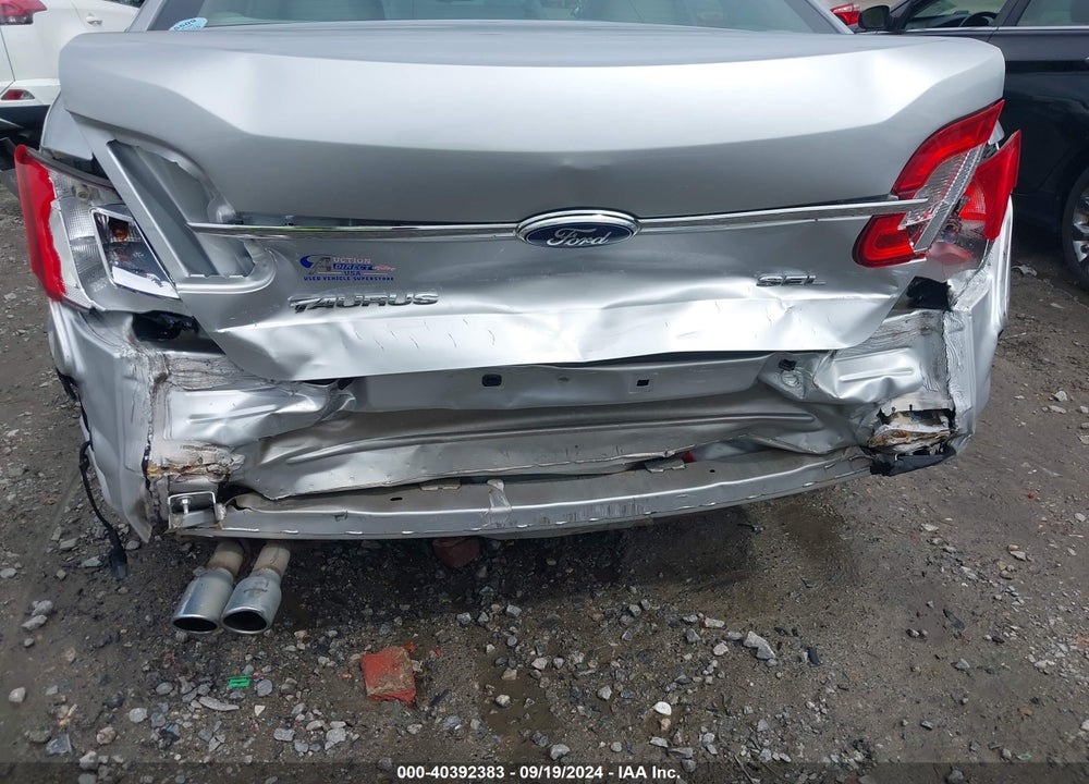 2012 FORD TAURUS SEL VIN: 1FAHP2EW2CG124456