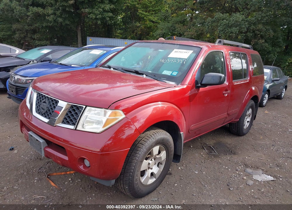2006 NISSAN PATHFINDER S VIN: 5N1AR18W76C643456