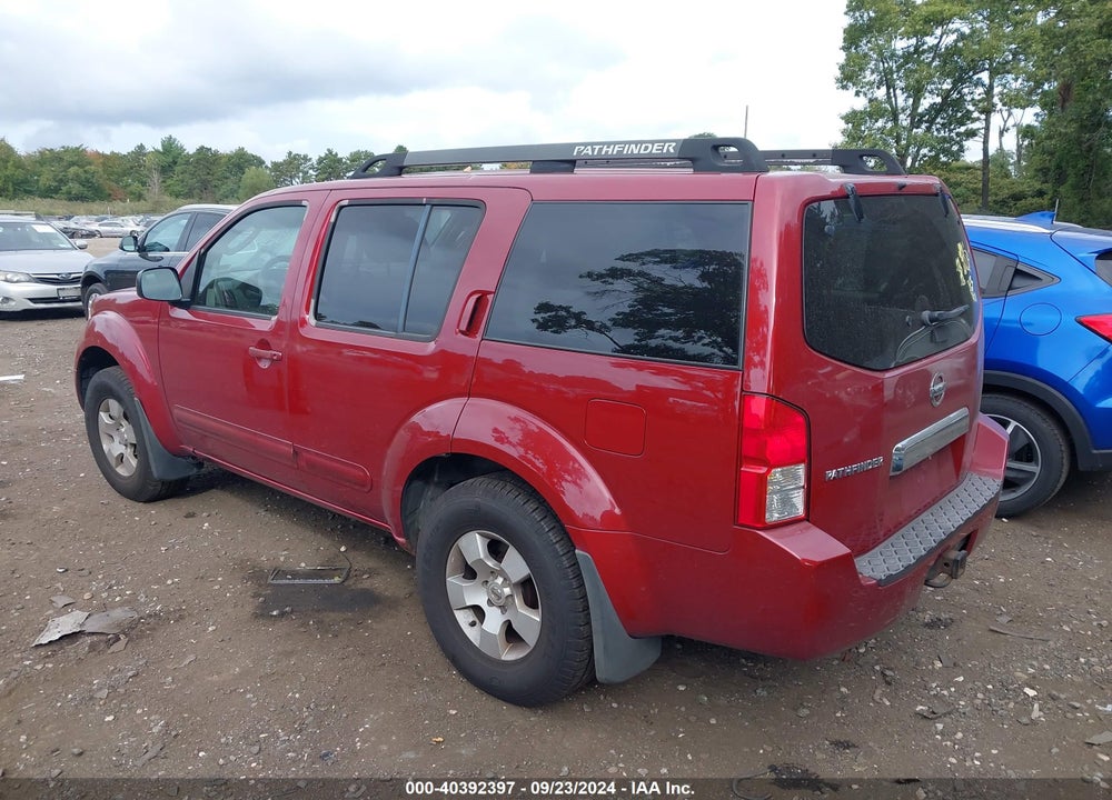 2006 NISSAN PATHFINDER S VIN: 5N1AR18W76C643456