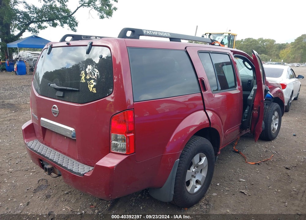 2006 NISSAN PATHFINDER S VIN: 5N1AR18W76C643456