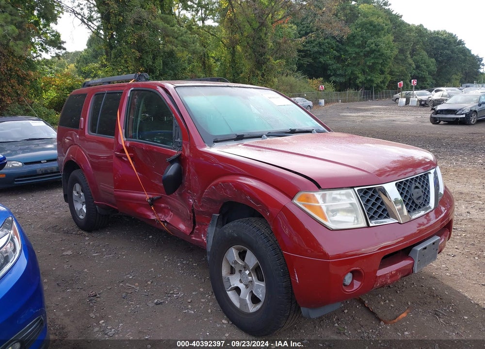 2006 NISSAN PATHFINDER S VIN: 5N1AR18W76C643456