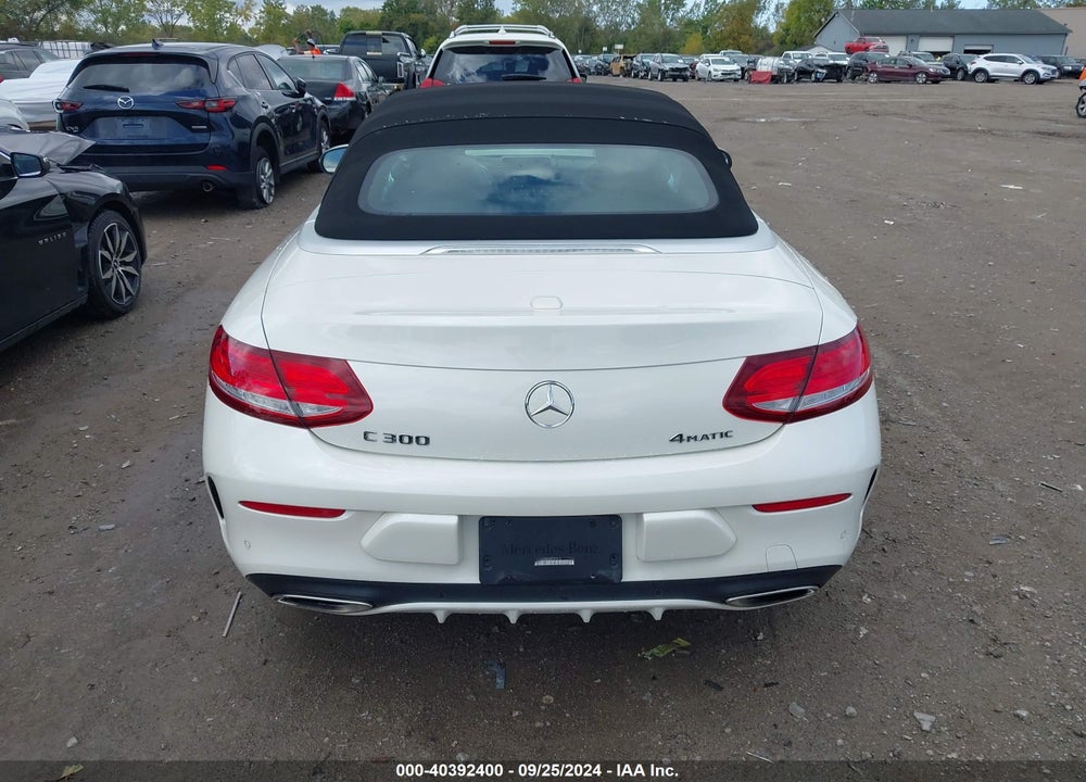 2017 MERCEDES-BENZ C 300 4MATIC VIN: WDDWK4KB5HF591211