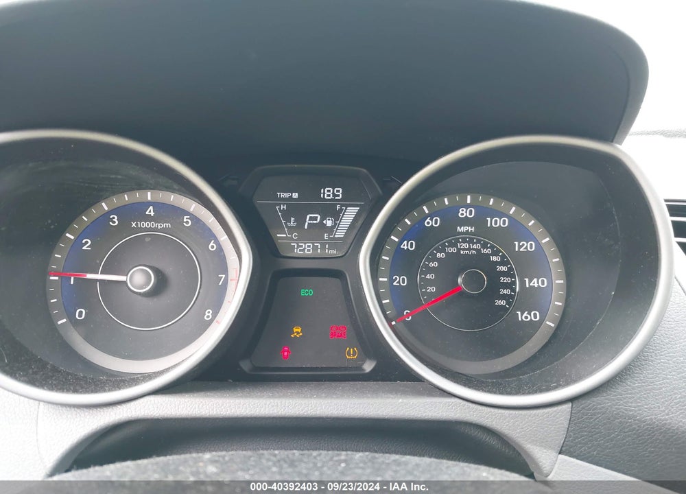 2016 HYUNDAI ELANTRA SE VIN: KMHDH4AE1GU518242