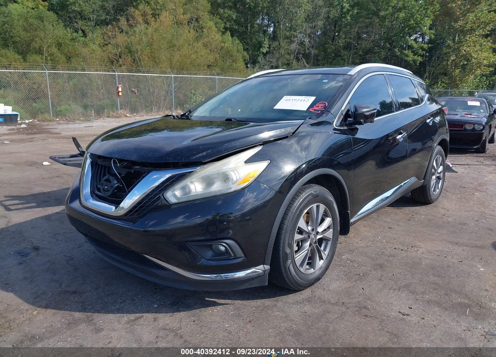 2017 NISSAN MURANO SL VIN: 5N1AZ2MG4HN104868