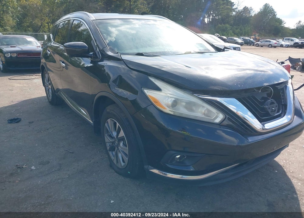 2017 NISSAN MURANO SL VIN: 5N1AZ2MG4HN104868