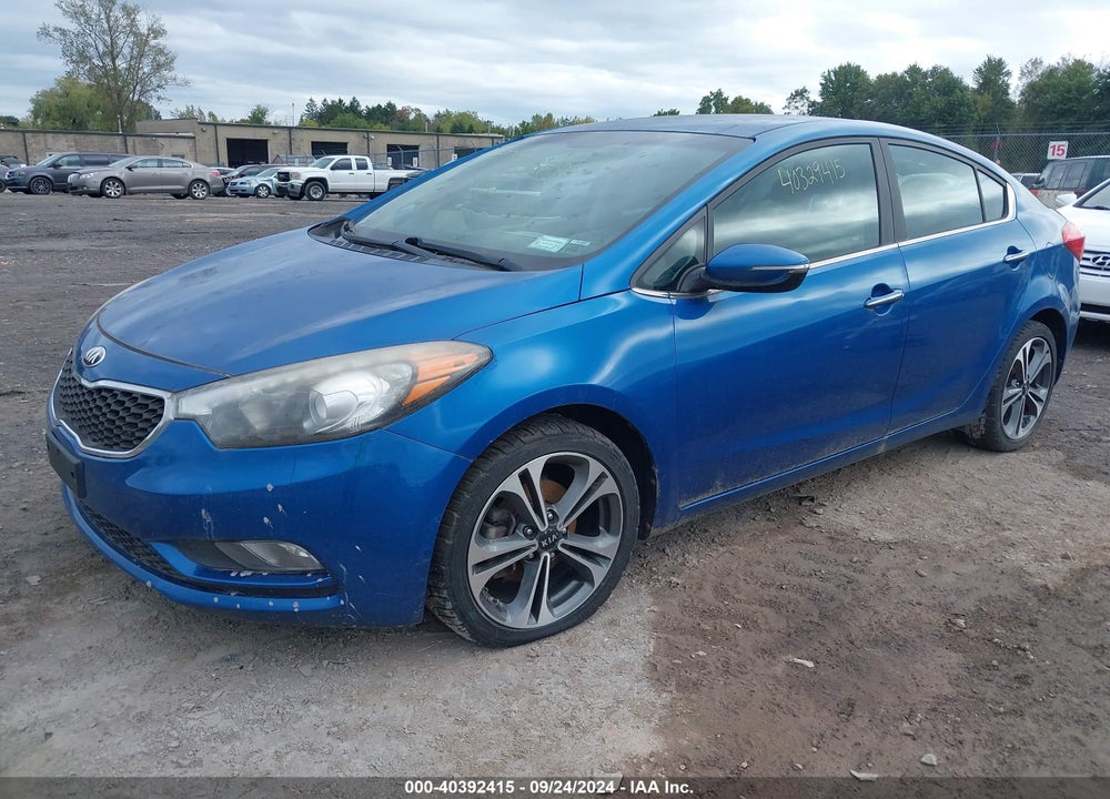 2014 KIA FORTE EX VIN: KNAFX4A82E5100822