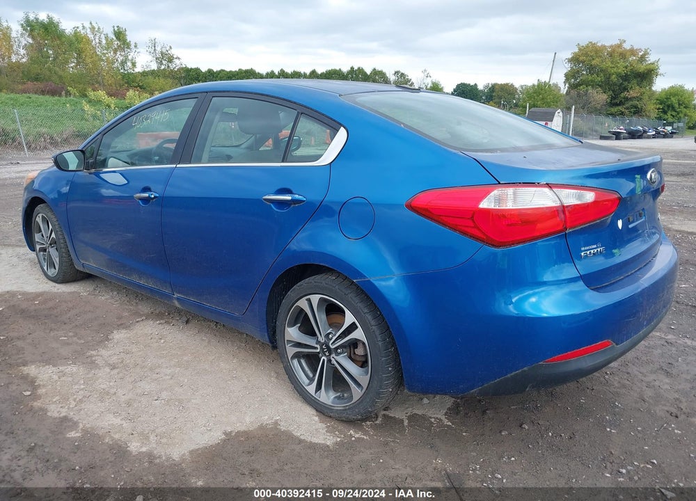 2014 KIA FORTE EX VIN: KNAFX4A82E5100822