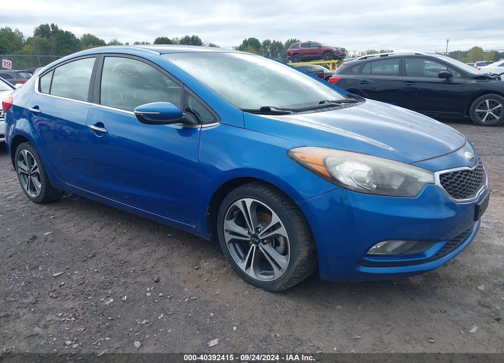 2014 KIA FORTE EX VIN: KNAFX4A82E5100822